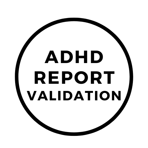 ADHD Report validation from other services